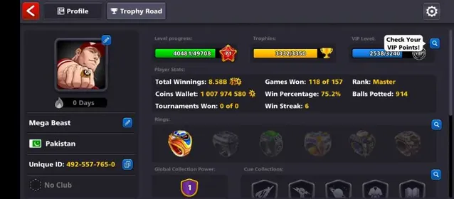 ⚡1 BILLION COINS ACCOUNT | LEVEL 71 | 207 CASH | MULTIMILLIONAIRE CUE 🔥| Mega Beast