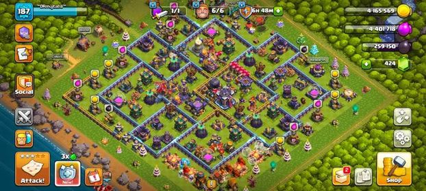 [T27] TH15 ALMOST MAX | Level 187 | HERO 90/90/57/64/35/8 | Many Decorations Rare | INSTAN DELIVERY