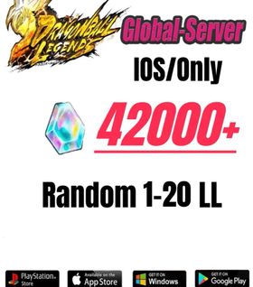 Global//[IOS only] 42000+ Chrono Crystal+Random 1-22LL|Baidan ID | The plot has been completed | DragonBall Legends