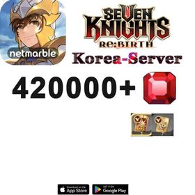 【Korea/ Servers】420000+Rubies+Random LegendCharacters ×40+ Character Scroll×2200+Pet Scroll×1000+As shown in the figure+Seven Knights Re:birth