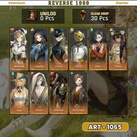 Global |16 x 6 Star|0 Unilog|30 Clear Drop|Rhiannon P3 + Coppelia P1 + Corvus P1 + Ulrich P1 + Noire + Fatutu + Argus + Getian + Shamane + Tooth Fairy|Story 1 - 4|Novice Banner Available|Fast Delivery|ART1065