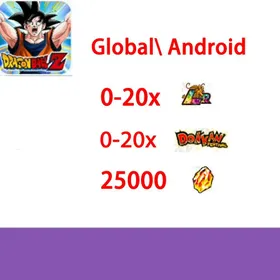 Global[Android /only]| 25000diamond]| Dragon Ball Z Dokkan Battle |Fast delivery