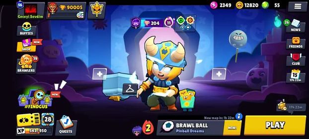 107 Brawlers-61 Hypercharged-43 Max-90000 Trophies-350 Skin-İnstant Delivery