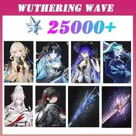 Asia | 25000 Astrite + Suisui + Yangyang + Lucilla + Rebecca + Hiyuki + Chisa + Yangyang Weapon + Hiyuki Weapon | Random 4 stars | Fast Delivery