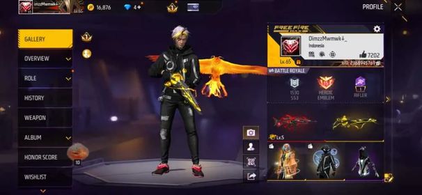 F580✨LV 65✨1 EVO✨384 COSTUME✨185 BUNDLE✨356 WEAPON✨M1887 SOLARIS BURST✨SCAR MEGALODON ALPHA LV.5✨KATANA SCORPIO✨FIST HAILSTONE✨LOGIN GOOGLE✨SAFE ACCOUNT