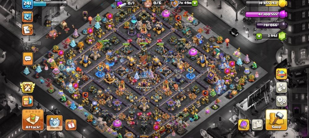 ✨TH 18 ALMOST MAX✨MAX WALLS ✨RARE PAID SKIN✨| XP LVL 241 | 4500 GEMS | BK 91 / AQ 99 / MP 64 / GW 60 / RC 41 DUKE 9 | [ FAST DELIVERY ]⚡️