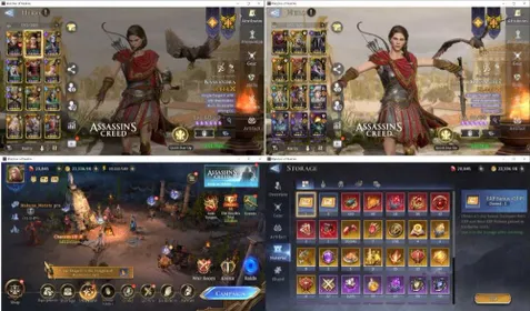 Global-22K Gems+Kassandra+Eivor+Valderon+Cyrus+Malvira+Vierna+Beatrix+Laya-[LV.24-Server:600**]