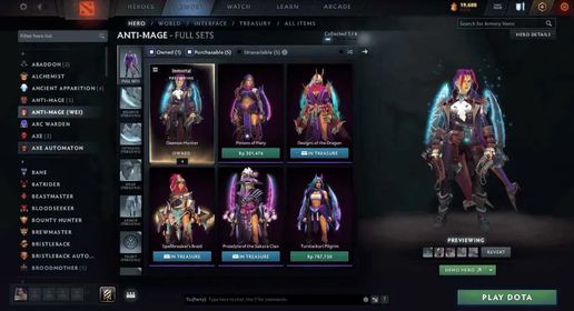Daemon Hunter | Anti-Mage | Immortal Set | Trove of Terror 2026 | Gift
