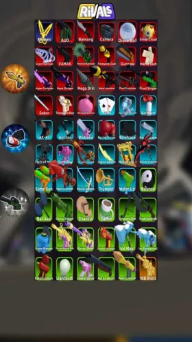 Rivals x Bloxfruit - 60 SKIN + KEYNAIS + 3 PASSES lvl 264 | bloxfruit - 4 PERMANENT + YETI+KITSUNE MAX LVL 4V3 (SAFE)