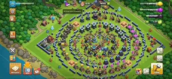 TH13 FULL MAX ➤ 6x EPIC EQUIPMENT MAX ➤ [ HEROS-75-75-60-50-25 ] ➤900+ CWL MADEL ➤2752 W.S ➤ TH13 MAX ➤ BH ALMOST NICE