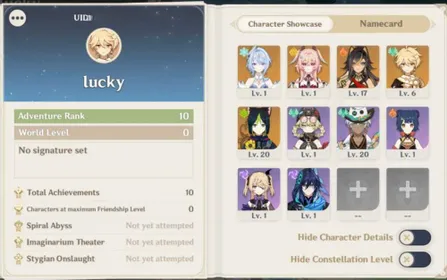 [AR 10 Asia Male] | Odette + Linnea + Dehya + Tighnari | All unset | Fast Delivery