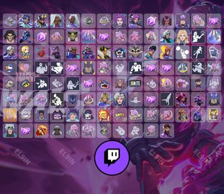 🧨 Twitch Drops ❤️ Season 10 Twitch Drops ✅ Marvel Rivals [Total 109 Items]
