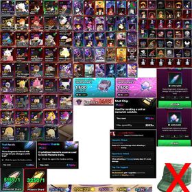 ID 7 Anime Vanguard | Full Build Transcendent SJW | 44 Monarch | Trait Reroll 9.2k &  Memoria Shards 3404 |Clean Unverified No Verified Cap | Instant Delivery |