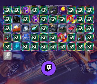 🧙‍♂️ Twitch Drops ❤️ RLCS 1v1 NA Open 💜 Rocket League [Total 51 Items]