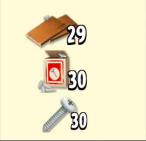 =[ 89+89+89 ]=3 Set🔰 SILO Expand Materials 🔰 Screw-Nail-Wood 🔰 29-30-30 🔰89 Tools 🔰 Only 1 Set Per day Limite🔰 Fast Delivery