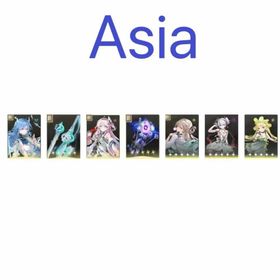 Asia lv8 Qingxiao+weapon+Dania+weapon+Lynae+Verina+random 4 stars, The novice pool has not been moved