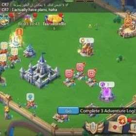 Lords Mobile Accounts 🏰 Castle 13 ⚔️ Troops kill 85 ⭐ player level 31 👑 VIP 5 💥 might 653K 💎 gems 7k, prestige