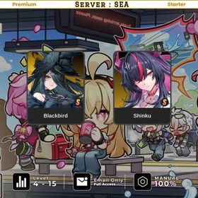 [SEA] Lv 3 | Shinku + Blackbird | Email Only | Full Access | No Cheat | Fast Delivery | BlaShi