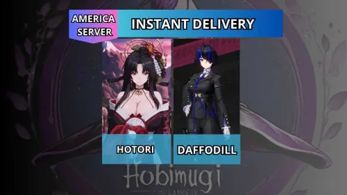 [NA] STARTER | Hotori + Daffodill + 3 Free SSR Selector Untouch | Instant Delivery | Login Google ( All Unset ) Can Unlink | First Owner