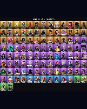 105 Skins The Reaper ⭐️ Elite Agent ⭐️ Take The L ⭐️ Lara Croft ⭐️ Peely ⭐️ Scarlet Commander ⭐️ Cuddle Team Leader ⭐️ Ruby Shadows ⭐️ Rebirth Raven ⭐️ Reaper ⭐️ Omega ⭐️ Doctor Slone ⭐️ Mandalorian ⭐️ Fable ⭐️ Demi ⭐️ Carbide ⭐️ Sun Strid m245460826