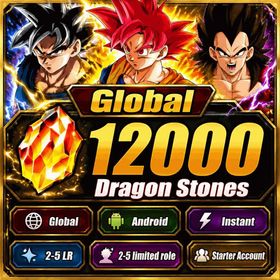 Global | Android | Starter Account | 12000+ Dragon Stones, 2-5 LR, 2-5 limited role | Ready Stock