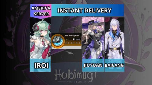 [NA] LV 3 | Iroi + Signature ARC(The Wrong Gate) + Jiuyuan + Baicang + 3 Free SSR Selector Untouch | Instant Delivery | Login Google ( All Unset ) Can Unlink | First Owner