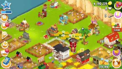 Level 61|Barn Storage 2450 + Silo Storage 2450|4,1M Coins,| Ready Item for Upgrade Barn |CN ON|Supercell ID|Take Email|(HYD873)