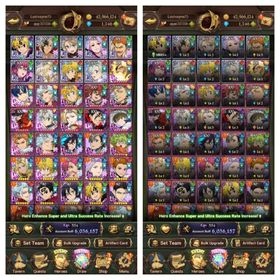 GLOBAL 1.240💎 | 6M CC | Nemesis Meliodas MAX 6/6 | New Odin | New Meliodas + Ban Cross : IF | Collab Gachiakuta | 9 LR + 15 BASIC UR