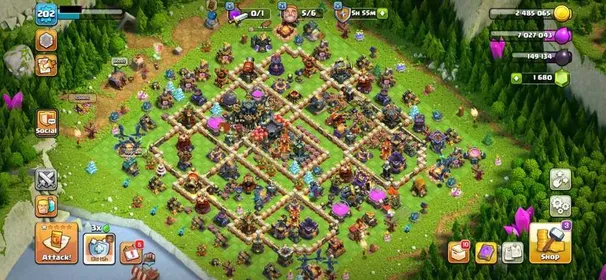 Th17 ⚡ XP 202 ⚡ Heroes 71-79-43-50-30-2 ⚡ 1233 War Stars ⚡ Good Equipments ⚡ Name Change 500 ⚡ Instant Delivery