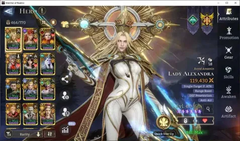GlobaL 60x|Lv 100|15M PWR|19 Lord([IgridA5,TorodorA2]+Skin,Jzebele,Etc)|105 Legend(Lady AlexA3,CainanA2+Skin)Ready Gacha|WOR1314