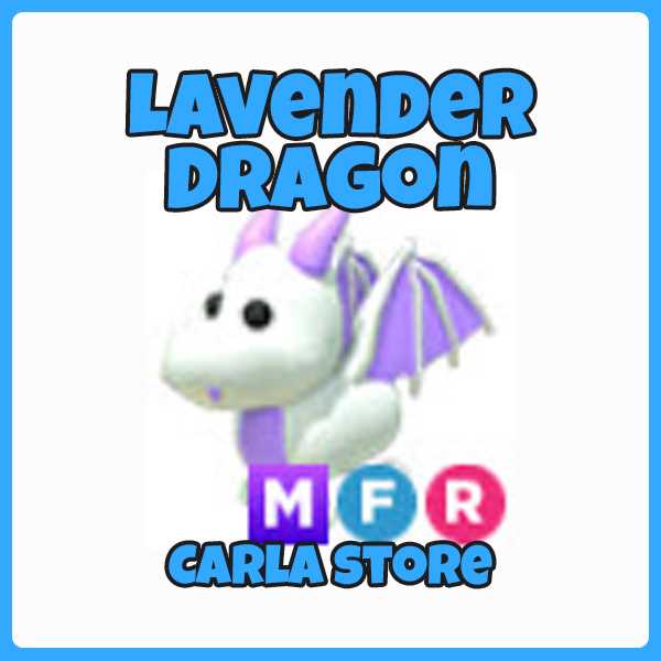 MFR Lavender Dragon Adopt Me