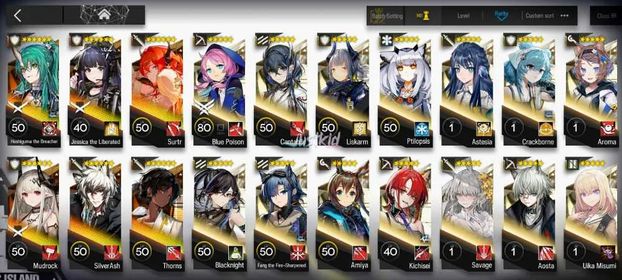 ARKNIGHTS GLOBAL STARTER 6*6 , LIMITED HOSHI ALTER , MUDROCK,JESSICA ALTER,THORN,SURTR,SILVERASH