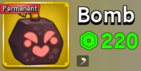 Roblox Blox Fruits Permanent Bomb Fast Delivery [GIFT ONLY]