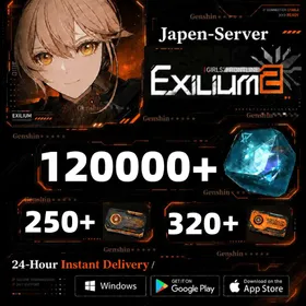 Japen|115000-120000 Collapse Piece | 300-320 Access Permission | 230-250 Targeted Access Permission|Outfit Permits: 60|Access Keys (Stamina Potions): 85+|Origin Information Cores: 85+|Oath Ring (Max Affinity Lv.5): ×1|Identity Correction Form (Gender Change): ×1|Yuexi + Yuexi’s Signature Weapon|GIRLS FRONTLINE 2: EXILIUM