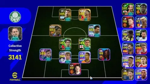 Android|Big Time Ronaldo Portugal'26,Ronaldinho|Epic Frank Lampard,Sergio Aguero,Rui Costa,Gareth Bale|3 ShowTime|PES2027|EF3263