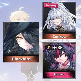 Asia lv 3-6| Blackbird + Zankou + Shinku | The selector has not been used， Fresh account，tutorial only，Fast delivery