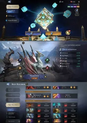 WOR185 – God Tier Whale Account | All Gear Raid 24, Lady A + Skin, Multiple A5 Lords, 40+ Skins