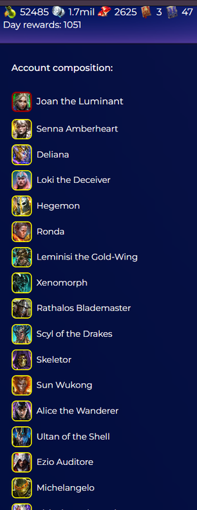 [Premium Starter] Joan + Senna + Hegemon ( Full start )