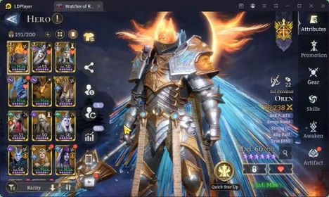 Global 60xx|Power 1.3M|4 Lord:Oren,Morrigan,Rivenhald,KingHarz|18 Legend|Dracula:DR.Van Helsing,Vlad Draculea|Check SS WOR085B