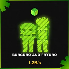 Radioactive Burguro and Fryuro 1.2B Steal a Brainrot