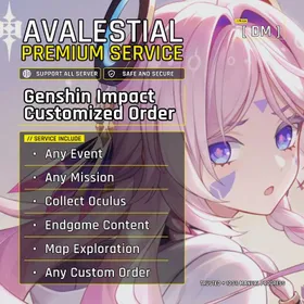 Customized Best Service Genshin Impact