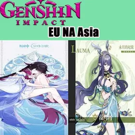 AR55|EU|Lauma+Columbina|50000+ Primogems|103+Acquaint Fate|60+Intertwined Fate|#vad See description for details