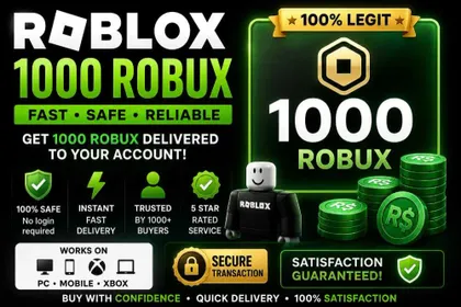 1000 ROBUX - 🔥SALE!🔥(Must have a shirt/gamepass I can buy)