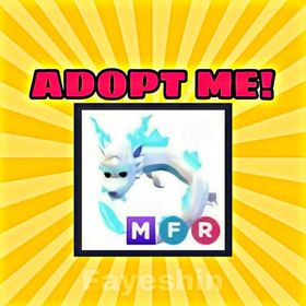 Adopt Me Legendary Mega Fly Ride Frost Fury MFR