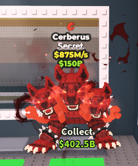 ✨ Cerberus 875M/s ✨ Steal a Brainrot 🚀