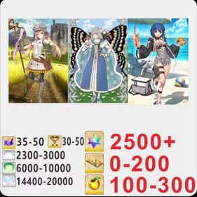 Japen server|2500+ Saint Quartz +Characters in the picture+ Call Sign 0-200 +Golden Fruit 100-300[See Picture]|Optional five stars not used + Plot has passed random|Android|iOS |DCLb051|Fate Grand Order