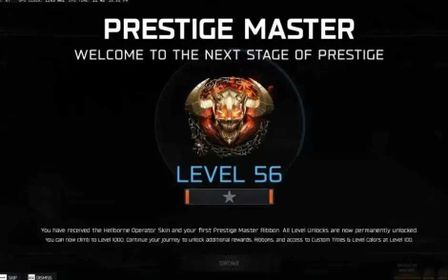 Prestige Master Level 56+⭐️