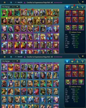 RS1815 – Unique Starter Account | Cecilia the Red Hope, Gaspard & 39K Energy