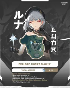 EXPLORE TIGER'S MAW 100%