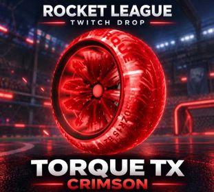 🔴 EXCLUSIVE 🔴 Torque TX (Crimson) | Rocket League Twitch Drop